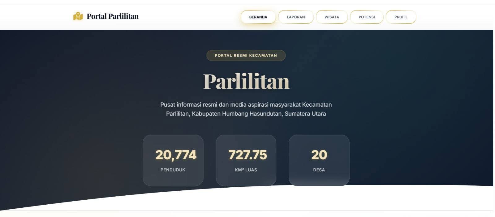 Portal Pemerintahan Digital - ARKANA TECHWORKS Project